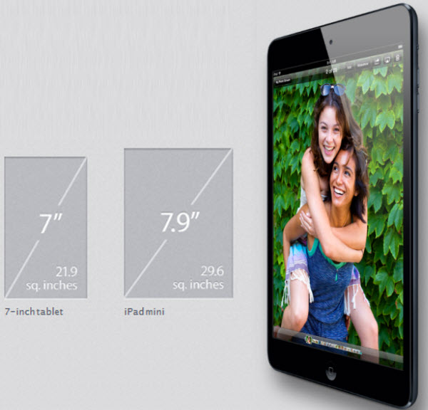 เปรียบเทียบ iPad mini กับแท็บเล็ตหน้าจอ 7 นิ้วใครจะแน่กว่ากัน