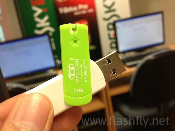 แคสเปอร์สกี้ แลป จับมือเทคไททัน เปิดตัวสุดยอด USB Anti-Virus รายแรกของโลก Tech Titan T-Drive Pro