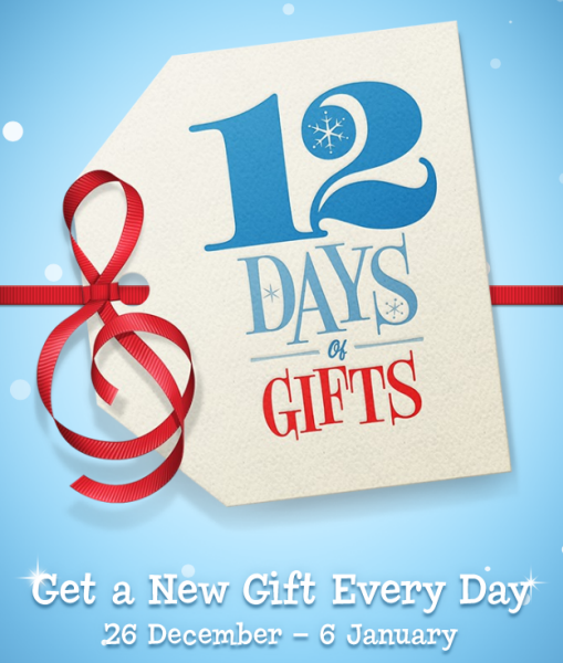 แกะกล่องของขวัญแจกฟรีจาก Apple Store ประจำวันที่ 2 (Day2) ใน 12 Days of Gifts ดาวน์โหลดฟรีได้ที่นี่