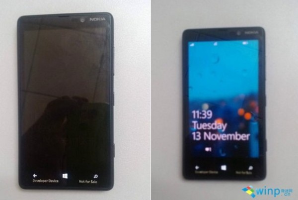 เผยโฉม Nokia Lumia 825 รุ่นอัพเกรดจาก Lumia 820 วางจำหน่ายที่จีนปีหน้า