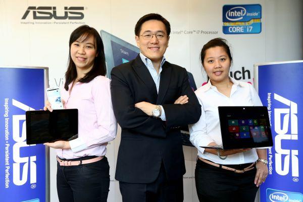 ASUS เผยตัวเลขความสำเร็จปิดปี 2555 แง้มไตรมาสแรกส่งแท็บเล็ตเปิดตัวเพียบ