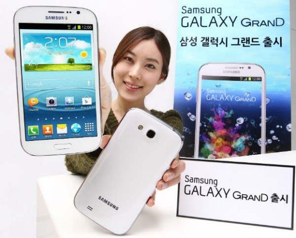 Samsung เปิดตัว Galaxy Grand ที่บ้านเกิด พร้อมอัพสเป็ค CPU เป็น Quad Core 1.4GHz