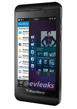 หลุดมาแล้วราคาของ BlackBerry Z10 สีขาวจากร้านค้าในประเทศอังกฤษ