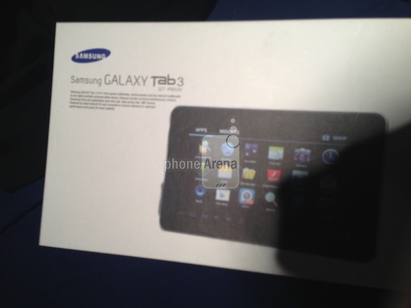 Samsung ขอหลุดบ้าง กับภาพแรกของ Galaxy Tab 3