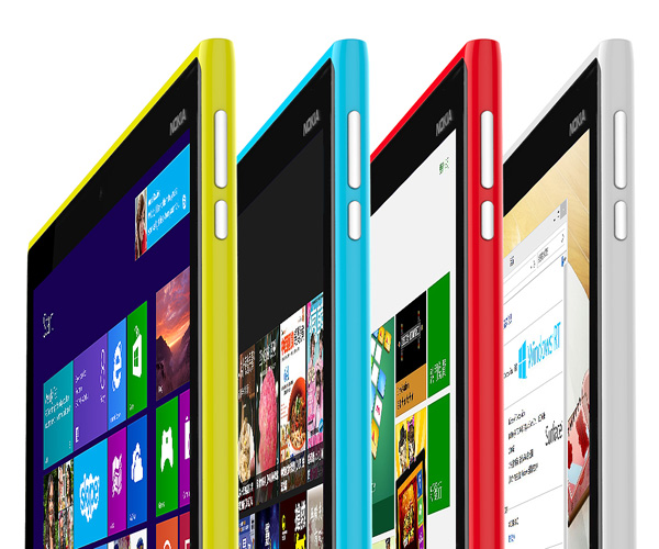 ชมภาพคอนเซ็ป Nokia Lumia แท็บเล็ตมาพร้อม Windows RT หลายสีสวยงาม