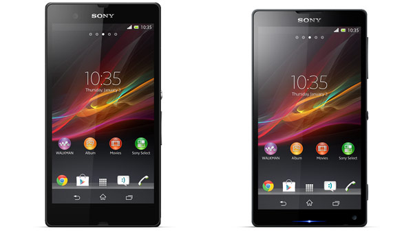 ภาพทางการของ Sony Xperia Z และ Xperia ZL หน้าจอ 5 นิ้ว แรงด้วย Quad-core 1.5GHz