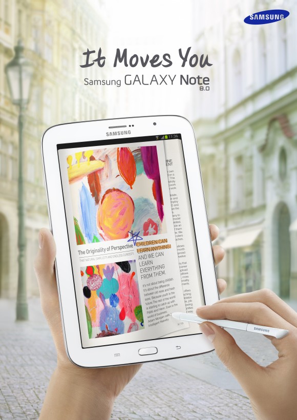 Samsung เปิดตัว Galaxy Note 8.0 ท้าชน iPad mini อย่างเป็นทางการแล้ว