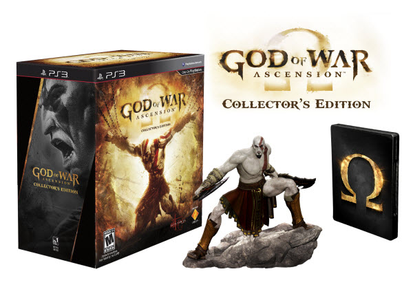 Sony วางจำหน่าย God of War: Ascension พร้อมชุด Limited ถึง 5 แบบ วันที่ 12 มีนาคมนี้
