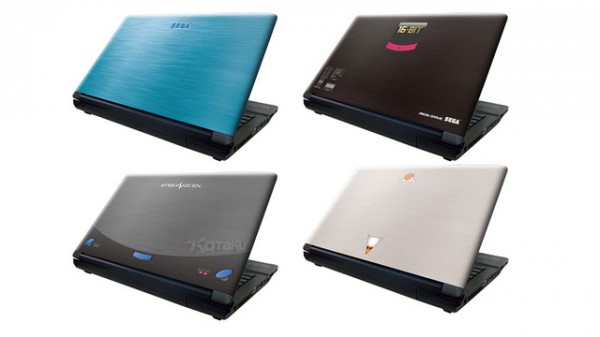 เอาใจแฟนๆ!! Sega วางจำหน่ายโน้ตบุ้คลายเครื่องคอนโซล Mega Drive , Sega Saturn และ Dreamcast