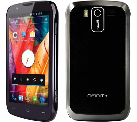Infinity เปิดตัวสมาร์ทโฟนยักษ์ หน้าจอ 4.3 นิ้ว กล้อง 8 ล้านพิกเซล แบตเตอร์รี่สุดอึด 4,160 mAh