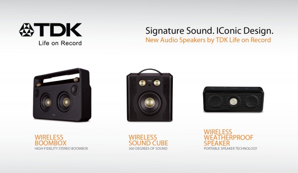 TDK ปลื้ม 3 สุดยอดเทคโนโลยีลำโพงไร้สาย คว้ารางวัลระดับโลก CES Innovations 2013 Design and Engineering Awards