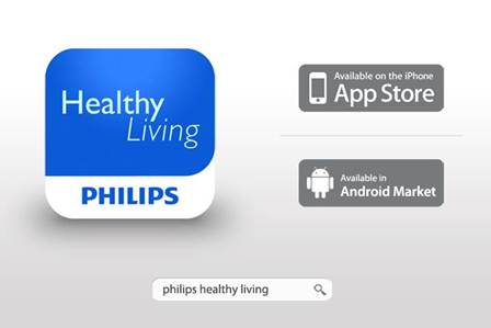 ฟิลิปส์เปิดตัว Philips Healthy Living แอพมือถือสำหรับคนรักสุขภาพโหลดฟรีวันนี้ทั้ง iPhone และ Android