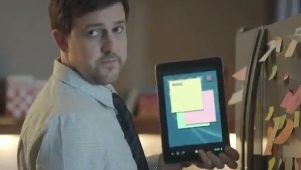 โฆษณาสุดฮา!! แท็บเล็ตสามารถใช้แทนกระดาษได้ทุกอย่างจริงหรือ?? (ชมคลิป)