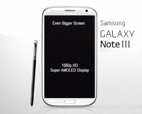 ลือ!! Samsung Galaxy Note III หน้าจอขนาดยักษ์ เตรียมเปิดตัวเดือนกันยายนนี้