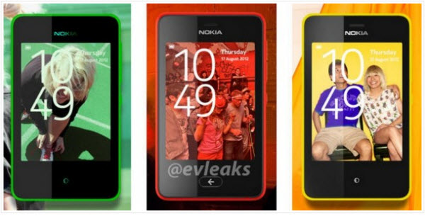 ภาพหลุด Nokia Asha รุ่นใหม่ สีสันสดใส สวยงามสไตล์ N9 mini