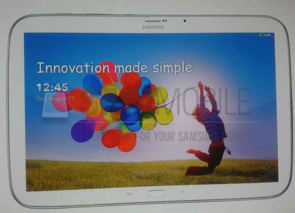 ภาพหลุดชัดๆกับ Galaxy Tab 3 Plus พร้อมสเป็ค