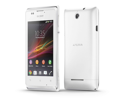 Sony วางจำหน่าย Xperia E ในราคา 4,990 บาท  ชูเทคโนโลยี HD Voice ระบบเสียงสนทนาที่มีคุณภาพที่ดีที่สุด