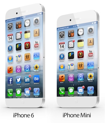 ชมคอนเซ็ป iPhone 6 และ iPhone mini สุดงามล่าสุด
