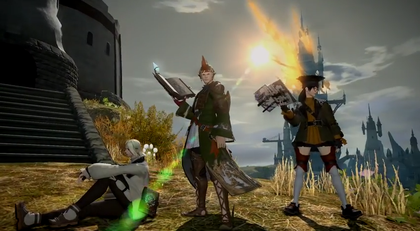 Final Fantasy XIV: A Realm Reborn เพิ่มคลาสใหม่ Arcanist ผู้ใช้สัตว์อสูร