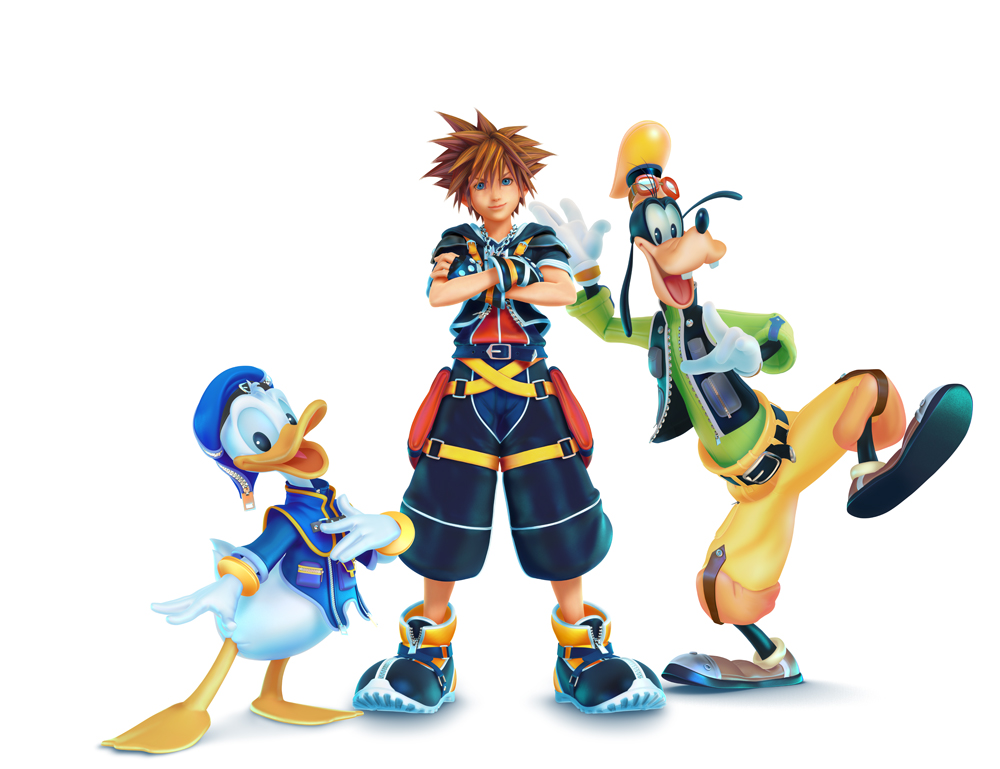 Kingdom Hearts III เผยภาพอาร์ตเวิร์คโชว์ตัวละครหลัก