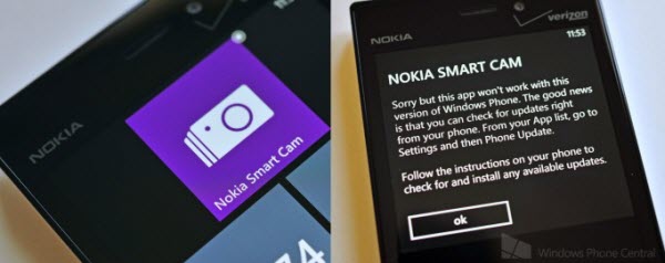 Nokia ปล่อยแอพ Nokia Smart Cam เปิดตัวบน Windows Phone Store แล้ว แต่ยังไม่สามารถใช้งานได้ในขณะนี้
