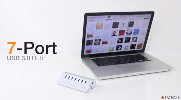 Satechi เปิดตัว USB 3.0 HUB ที่รองรับการเชื่อมต่อ USB สูงสุดถึง 7 พอร์ทด้วยกัน