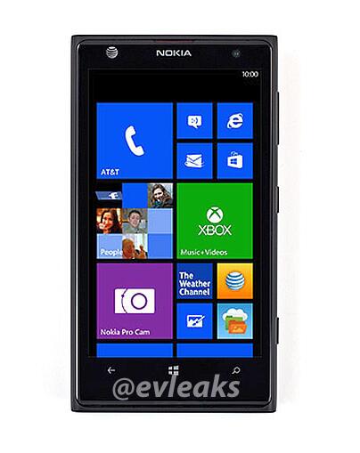 เผยภาพทางการของ Nokia Lumia 1020 หรือ EOS จาก AT&T ทั้งด้านหน้าและหลัง