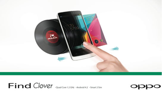OPPO Find Clover สมาร์ทโฟนที่ใช้งานได้อย่างครอบคลุม