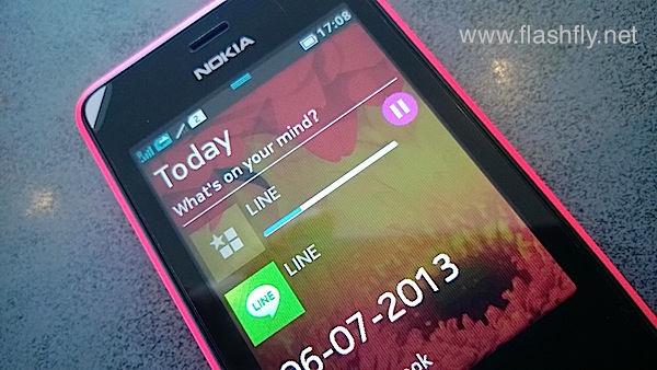 LINE สำหรับ Nokia Asha 501 มาแล้ว ดาวน์โหลดฟรีที่นี่