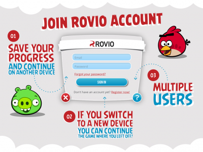 Rovio เปิดใช้งาน Rovio Accounts สำหรับ iOS และ Android อย่างเป็นทางการแล้ว