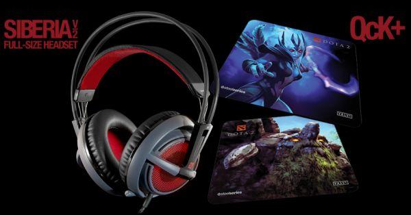 Siberia v2 DOTA 2 Special Edition หูฟังเล่นเกมที่มีแสงไฟสวยงาม และยังมีของแถมเป็นไอเท็มพิเศษเฉพาะเกม DOTA 2