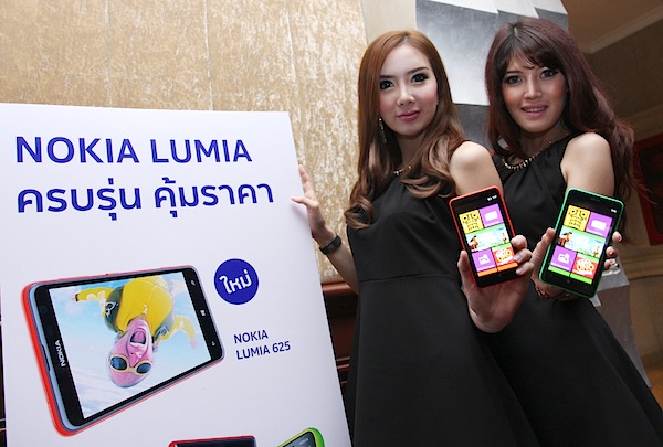 Nokia เปิดตัว Lumia 625 สมาร์ทโฟนหน้าจอใหญ่ที่สุดของตระกูล Lumia พร้อมอัพเดท Amber ล่าสุดในราคา 8,990 บาท