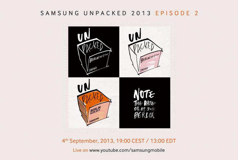 ชมถ่ายทอดสดงาน UNPACKED 2013 Episode 2 เปิดตัว Galaxy Note 3 และ Galaxy Gear ได้ที่นี่