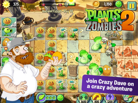 สิ้นสุดการรอคอย Plants vs. Zombies 2 สำหรับ iPhone และ iPad ปล่อยดาวน์โหลดฟรีทั่วโลกแล้ววันนี้
