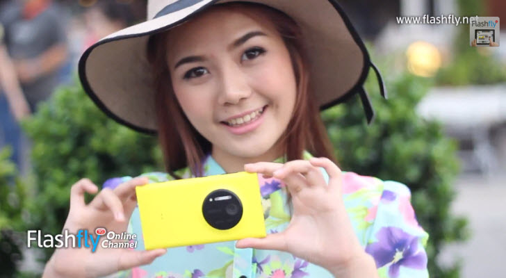 Flashfly Online Channel ตอน รีวิว Nokia Lumia 1020 พร้อมวิธีการถ่ายภาพระดับกล้องมือโปรแบบง่ายๆ