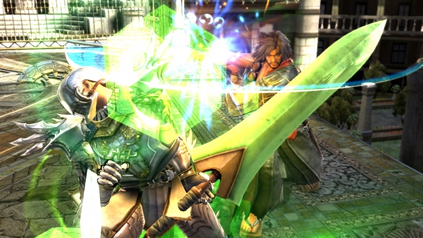 สกรีนช็อตเปิดตัว Soulcalibur: Lost Swords บนเครื่อง PS3