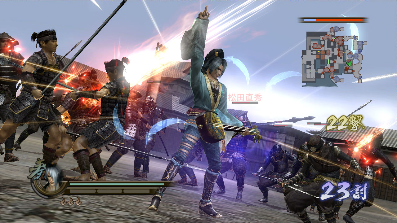 เกมเพลย์และสกรีนช็อตล่าสุด Samurai Warriors 2 เวอร์ชั่น HD