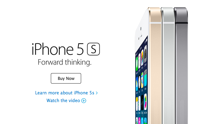 Apple เปิดจำหน่าย iPhone 5s และ iPhone 5c บนเว็บ Apple Online Store แล้ว