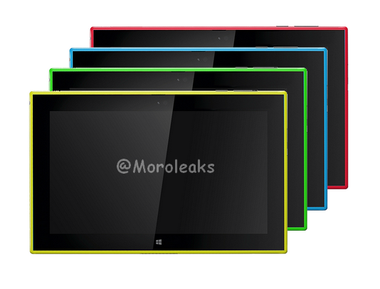 หลุดครบ 4 สีกับ Lumia 2520 แท็บเล็ตรุ่นแรกจาก Nokia มาพร้อม Windows 8.1 RT