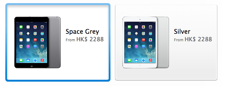 Apple วางจำหน่าย iPad mini รุ่นแรกพร้อมสี Space Grey แทนสีดำ Black & Slate