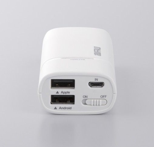 Mobile Battery ไซส์มินิรุ่นใหม่จาก Buffalo จุ 5200mAh มาพร้อม LED Indicator