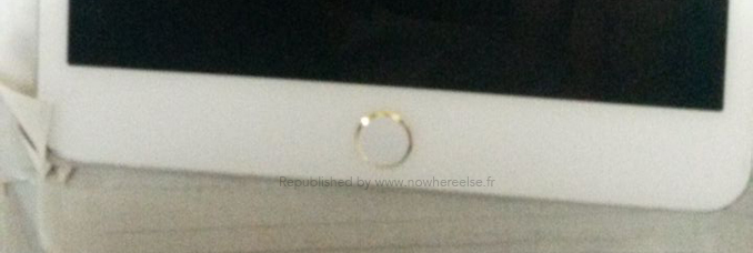 ภาพหลุด iPad mini 3 มาพร้อม Touch ID