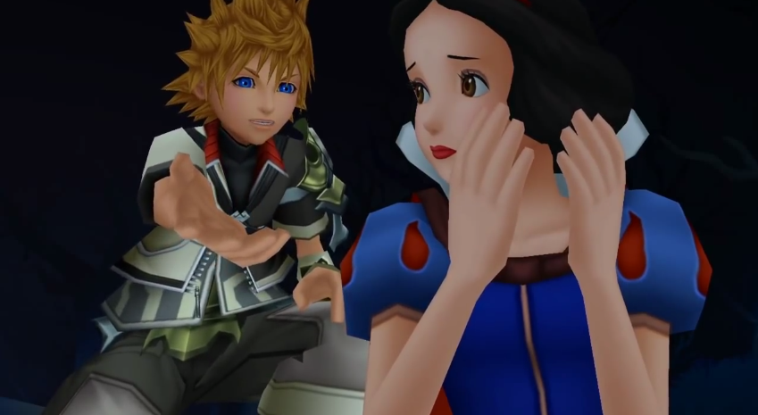 จับสกรีนช็อตมาชนกัน Kingdom Hearts HD 2.5 Remix เวอร์ชั่น PS2 ปะทะ PS3