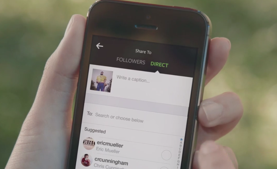 Instagram เปิดตัวฟีเจอร์ใหม่ Instagram Direct ส่งรูปและ VDO ให้เพื่อนทางข้อความส่วนตัวได้แล้ว
