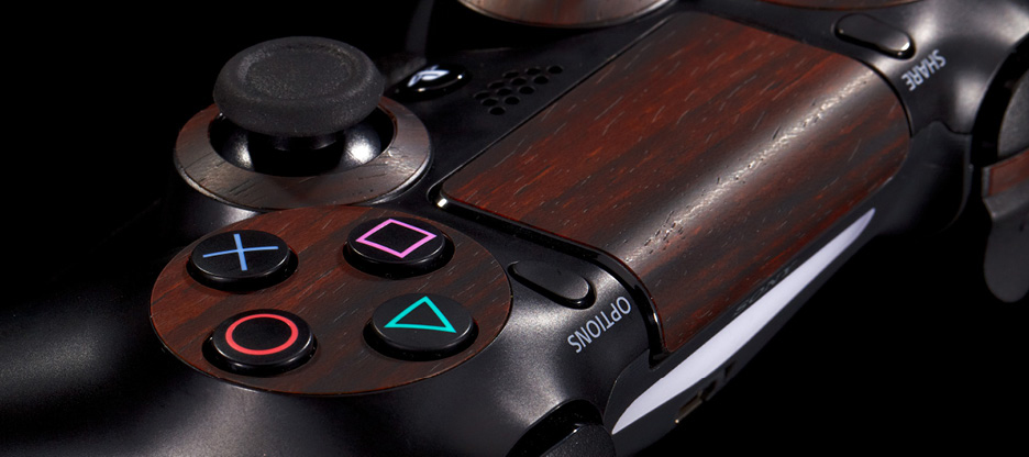 ถ้าไม่ชอบ PS4 สีดำ ลองเปลี่ยนเป็นลายไม้กันดูไหม(ชมภาพ)