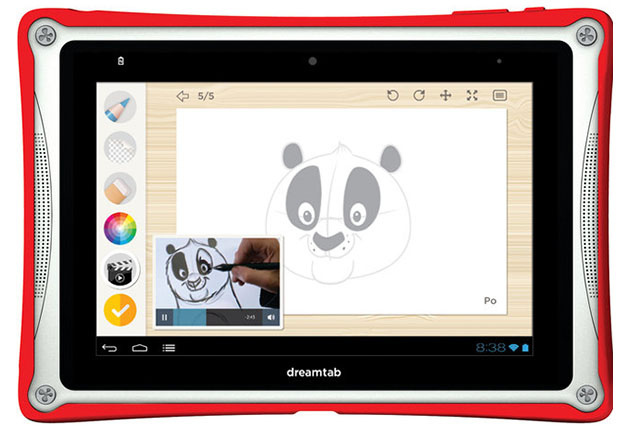 ค่ายหนัง DreamWorks เปิดตัวแท็บเล็ตรุ่นแรก DreamTab หน้าจอ 8 นิ้วพร้อมปากกา Stylus