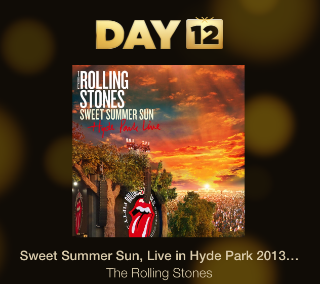 วันสุดท้ายแล้ว!! 12 Days of Gifts วันที่ 12 แจกฟรีการแสดงสดของศิลปินชื่อดัง The Rolling Stones