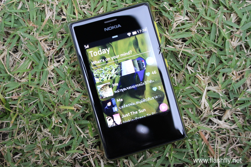ทดสอบการใช้งาน Fast Lane เวอร์ชั่นใหม่ล่าสุดบน Nokia Asha 503