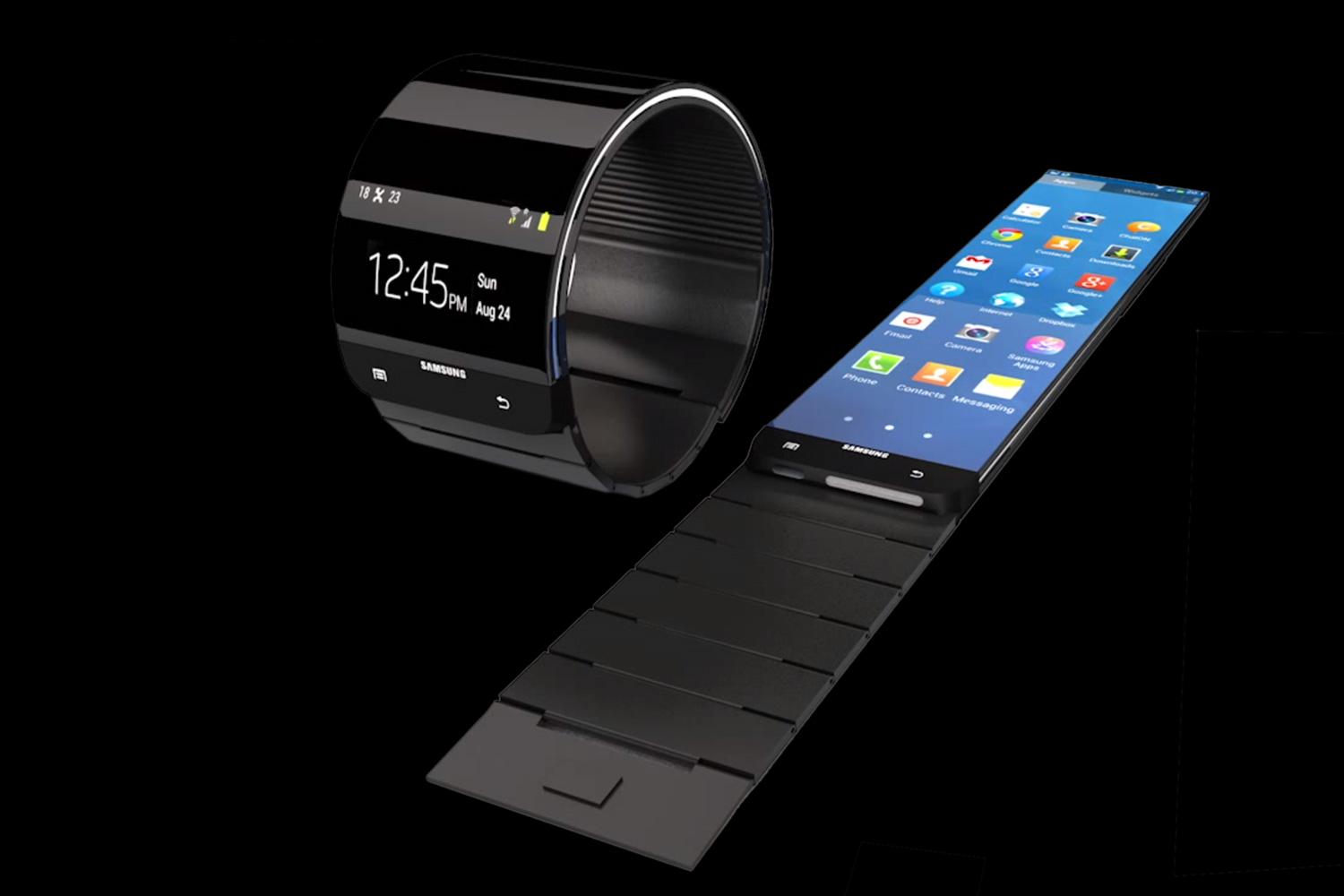 ลือ Samsung ออกแบบ Galaxy Gear 2 เสร็จแล้ว เปลี่ยนใช้จอ Flexible OLED Display