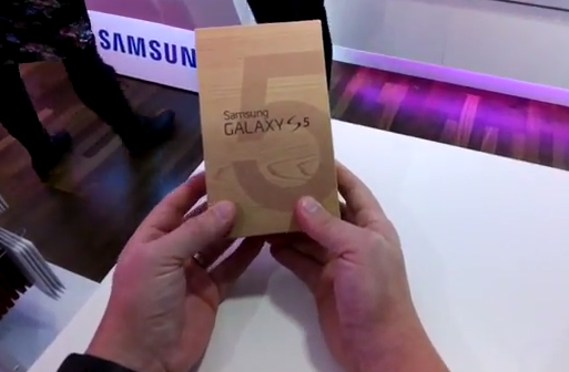ชมคลิปแกะกล่อง Samsung Galaxy S5 ก่อนใคร